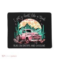 Runs On Dreams And Gasoline I Got A Heart Like A Truck Mousepad thumb 0