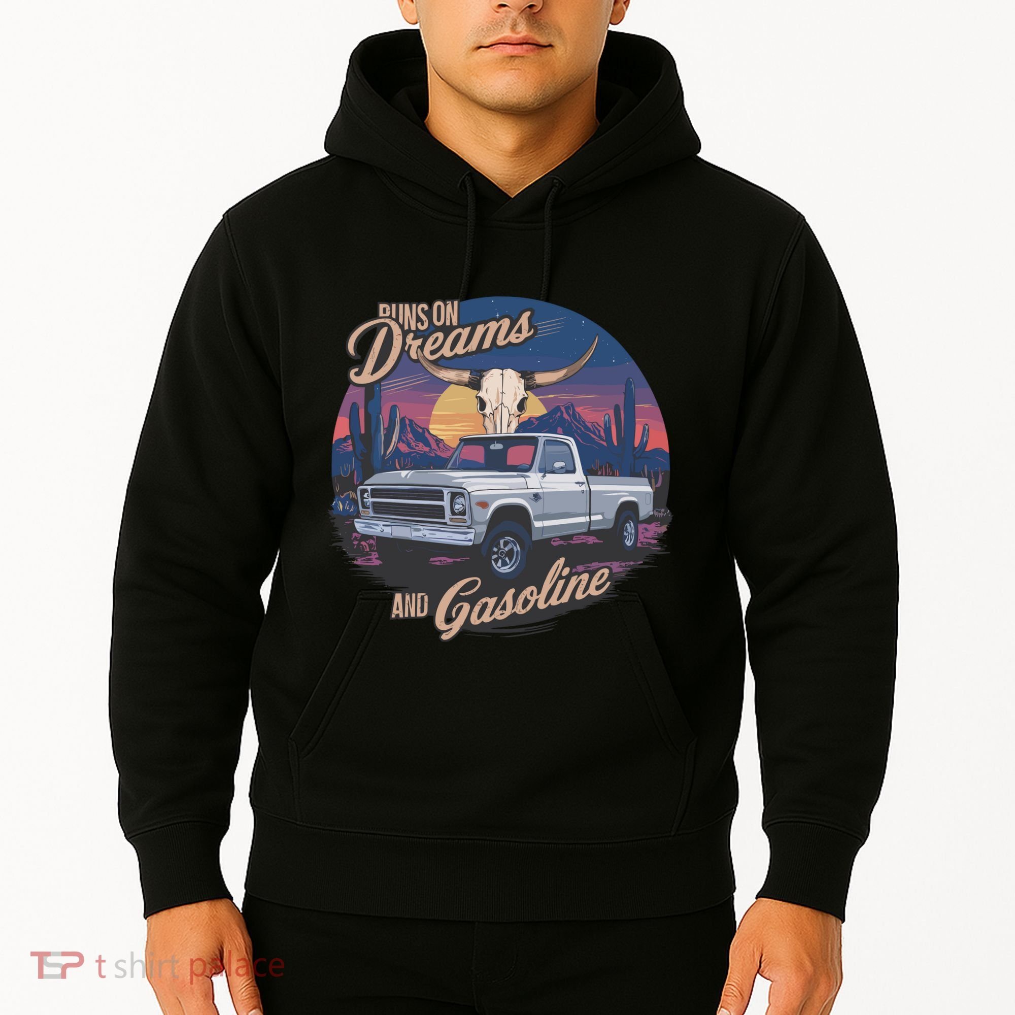 Runs On Dreams And Gasoline Hoodie