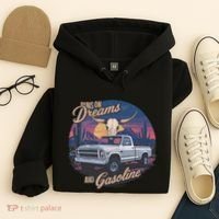Runs On Dreams And Gasoline Hoodie thumb 4