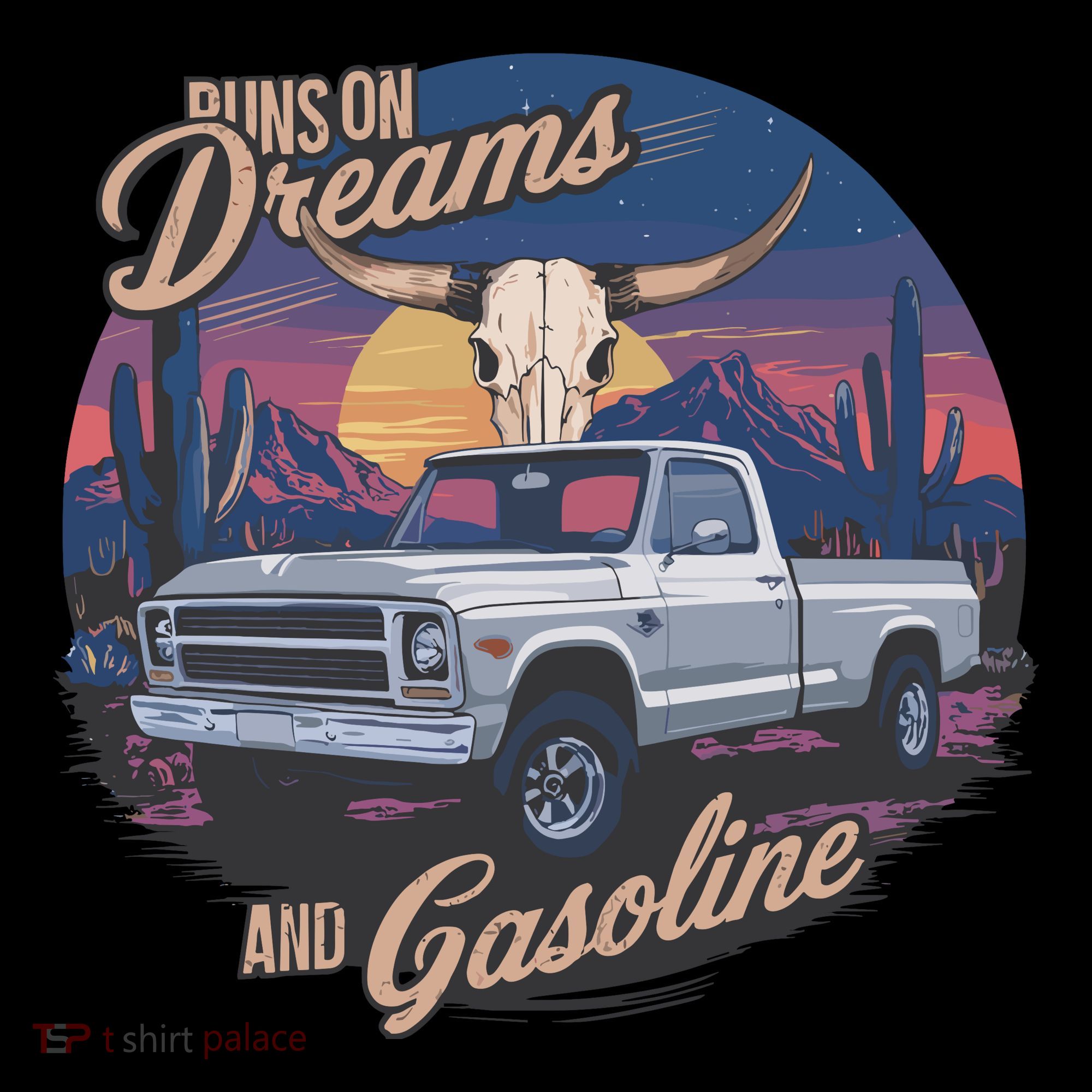 Runs On Dreams And Gasoline Sweatshirt