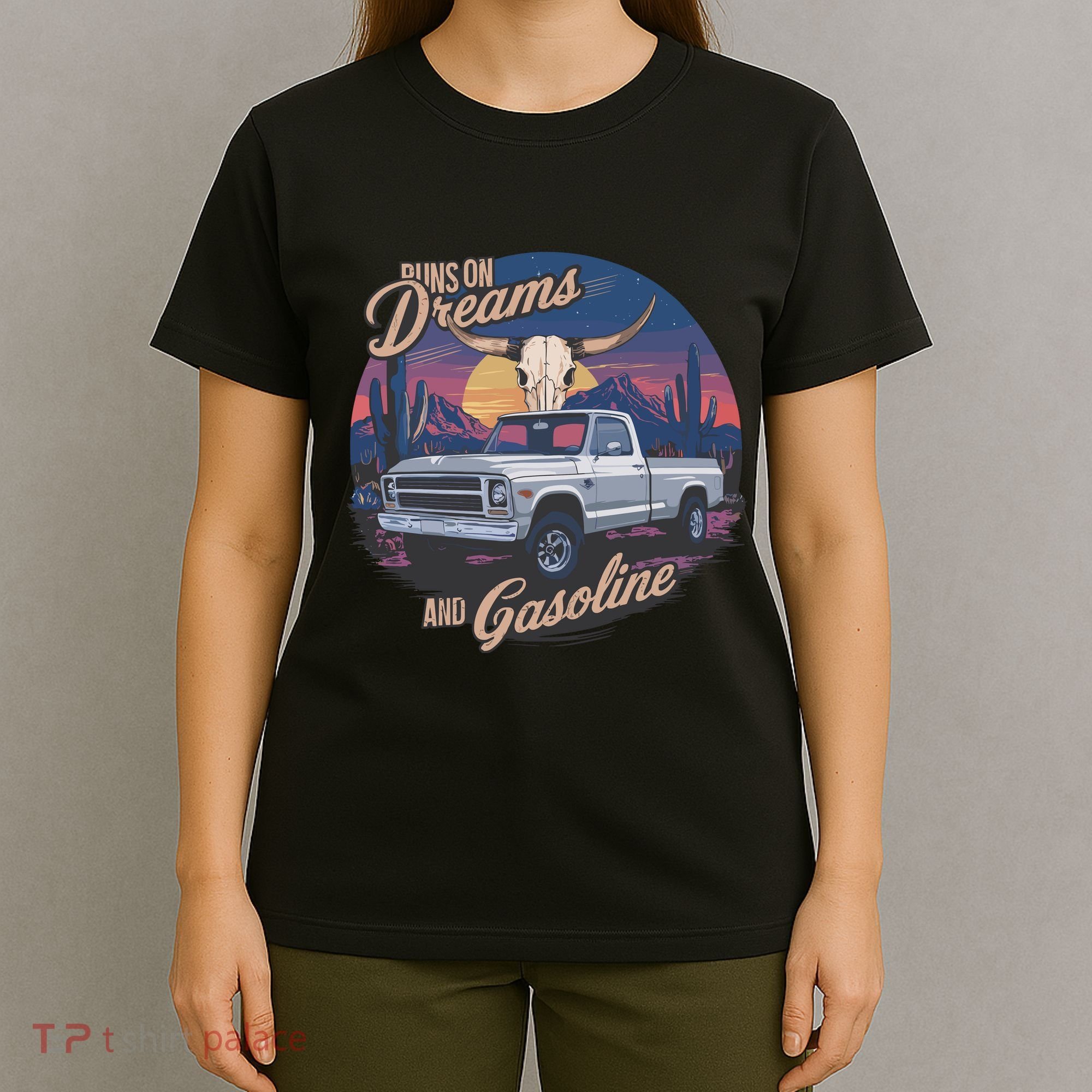 Runs On Dreams And Gasoline T-Shirt
