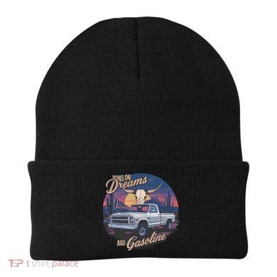 Runs On Dreams And Gasoline Beanie