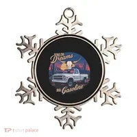 Runs On Dreams And Gasoline Ornament thumb 0