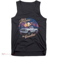 Runs On Dreams And Gasoline Tank Top thumb 0