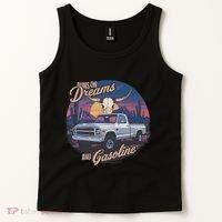 Runs On Dreams And Gasoline Tank Top thumb 2