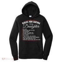 Rules Of Dating My Daughter Funny Dating Women's Hoodie thumb 0