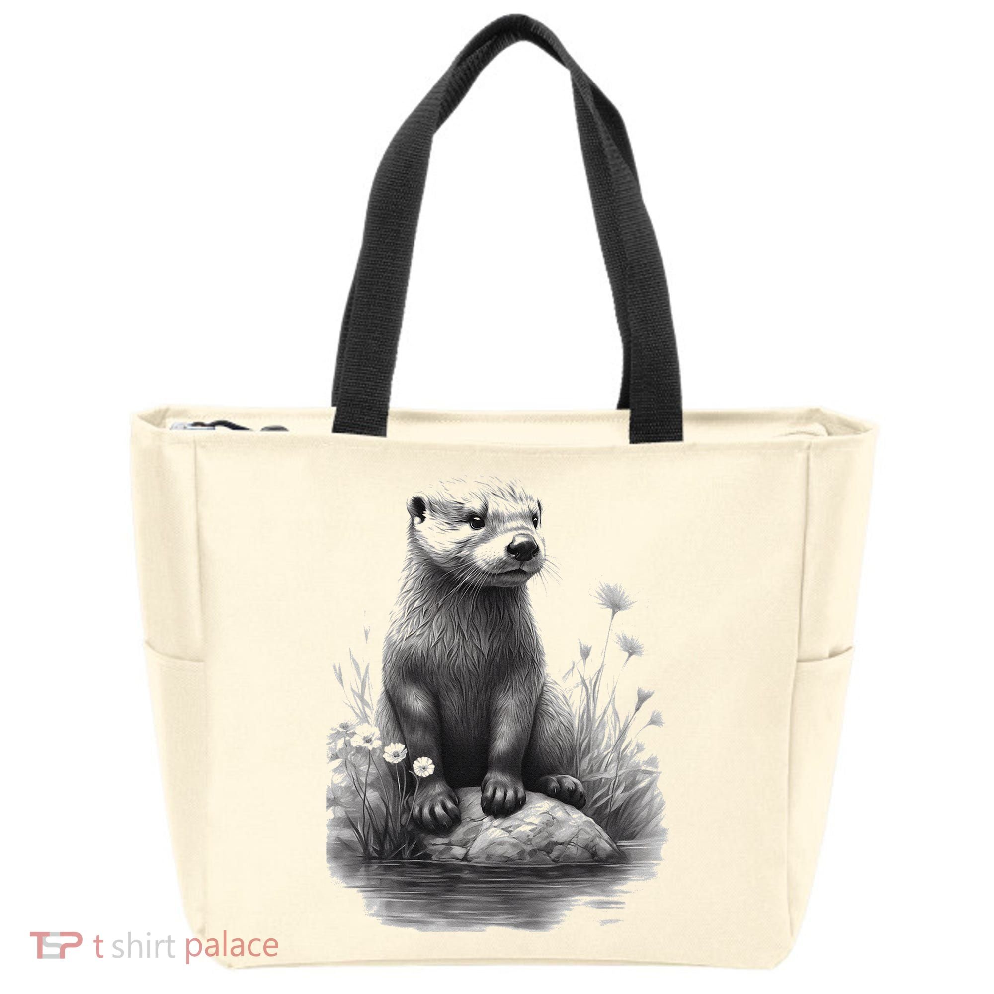 River Otter for Cute Otter Animal Funny Tote Bag