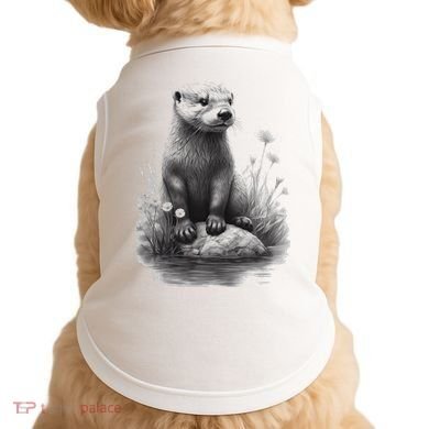 River Otter for Cute Otter Animal Funny Doggie Tank