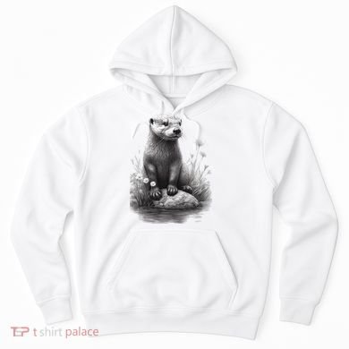 River Otter for Cute Otter Animal Funny Hoodie