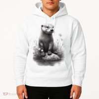 River Otter for Cute Otter Animal Funny Hoodie thumb 2