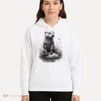 River Otter for Cute Otter Animal Funny Hoodie thumb 5