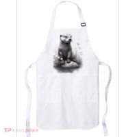 River Otter for Cute Otter Animal Funny Apron thumb 0