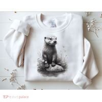 River Otter for Cute Otter Animal Funny Sweatshirt thumb 2