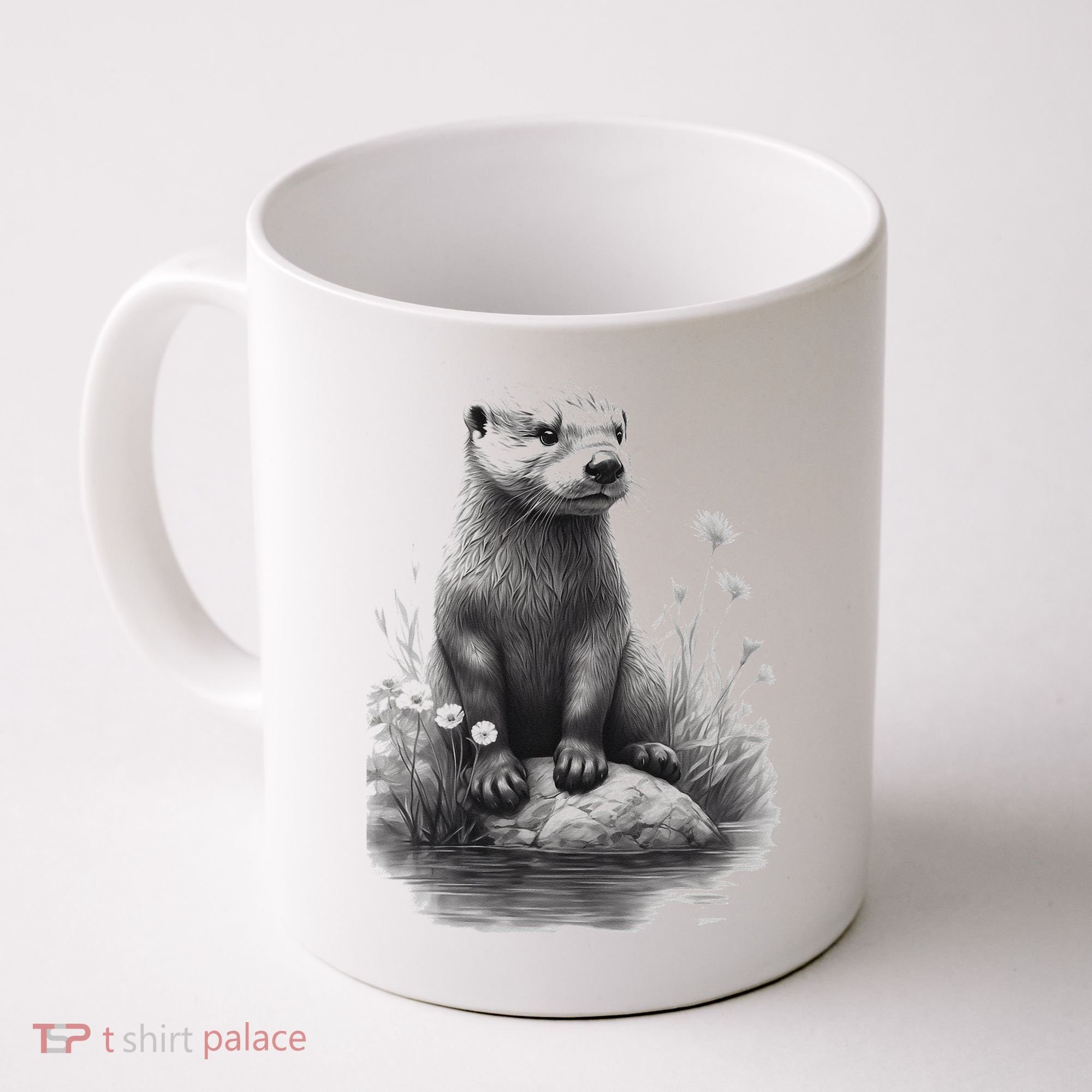 River Otter for Cute Otter Animal Funny Coffee Mug
