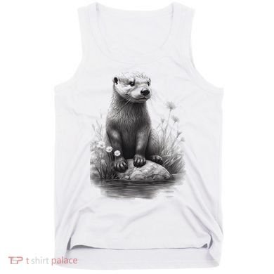 River Otter for Cute Otter Animal Funny Tank Top