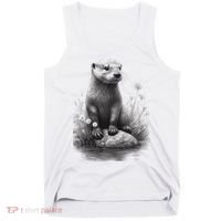 River Otter for Cute Otter Animal Funny Tank Top thumb 0