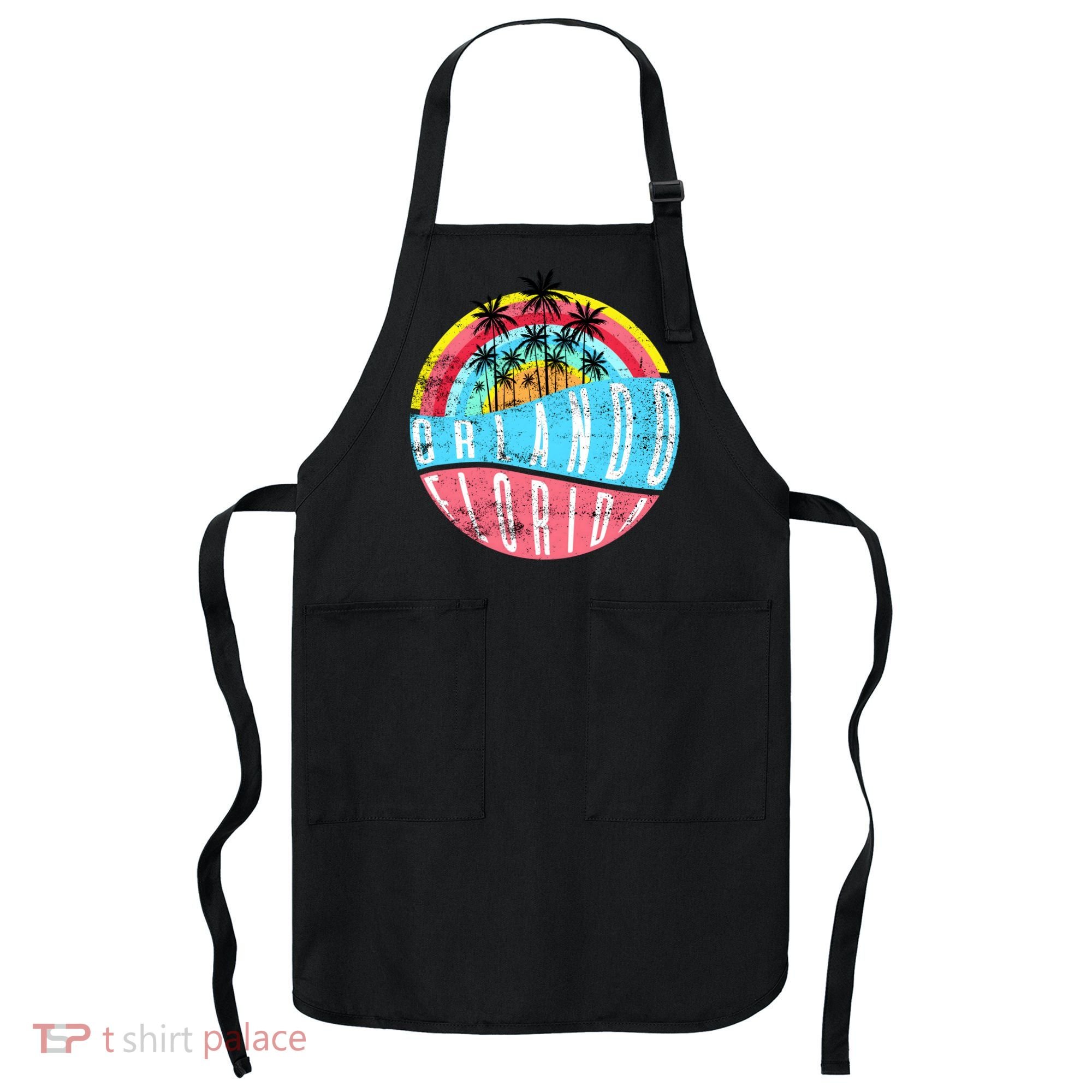 Retro Orlando Florida Icon Apron
