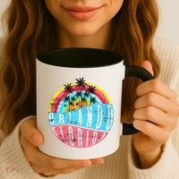 Retro Orlando Florida Icon Coffee Mug thumb 3