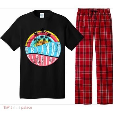 Retro Orlando Florida Icon Pajama Set