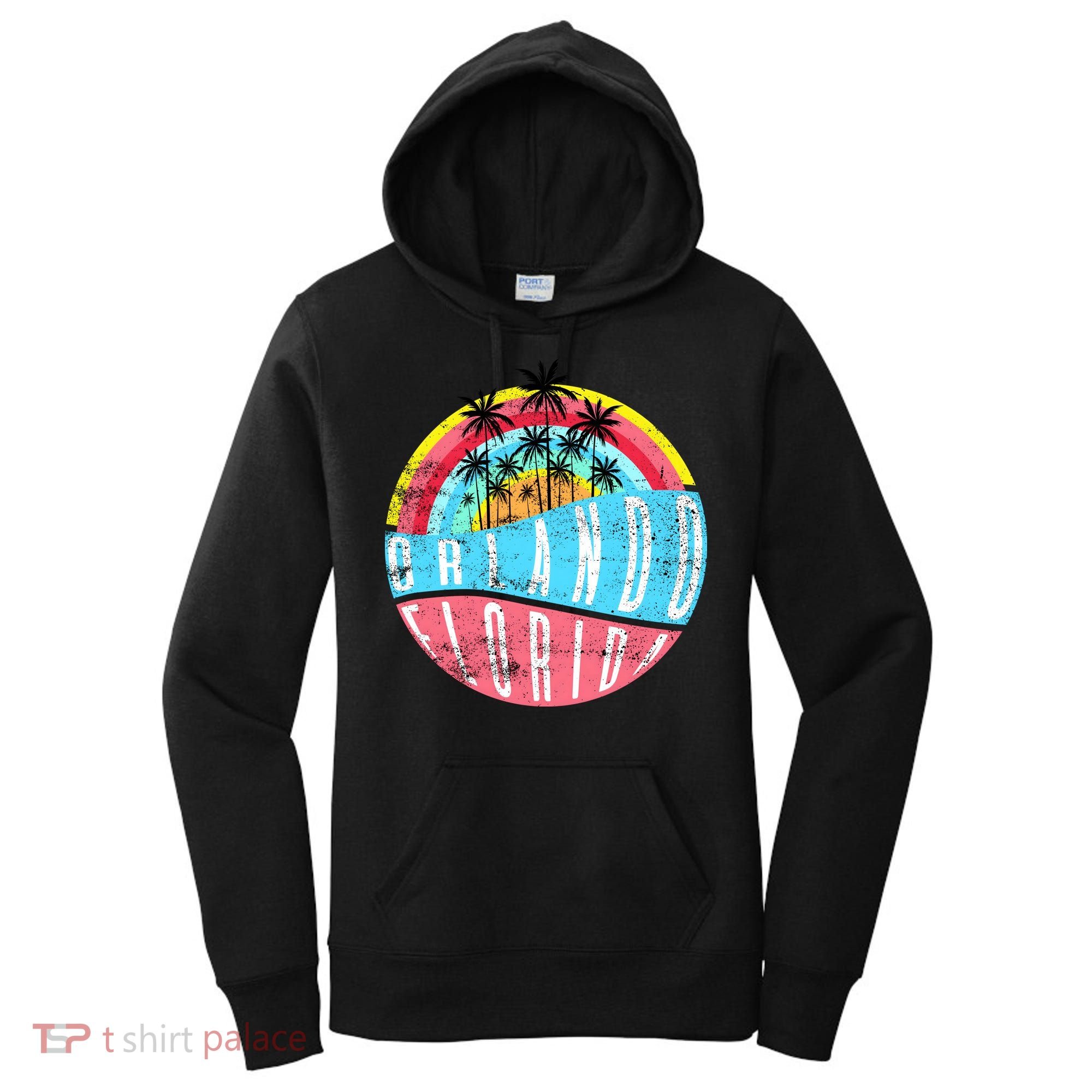 Retro Orlando Florida Icon Women's Hoodie