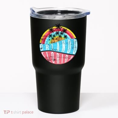 Retro Orlando Florida Icon Tumbler