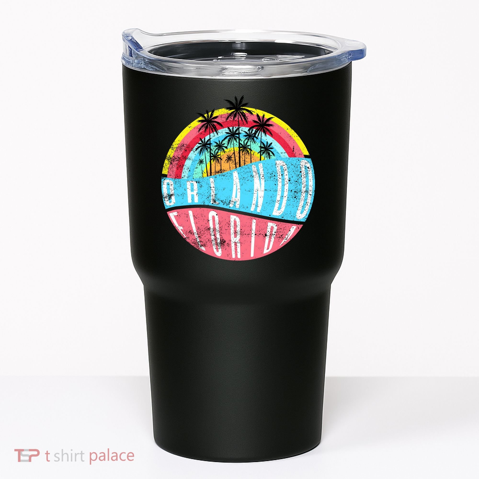 Retro Orlando Florida Icon Tumbler