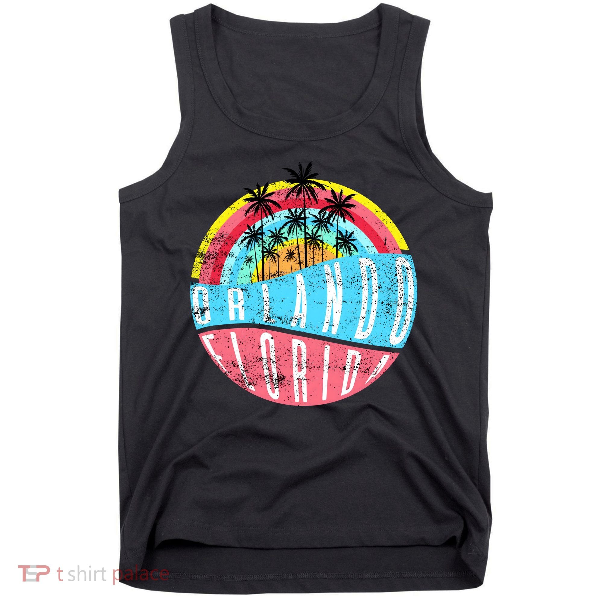 Retro Orlando Florida Icon Tank Top
