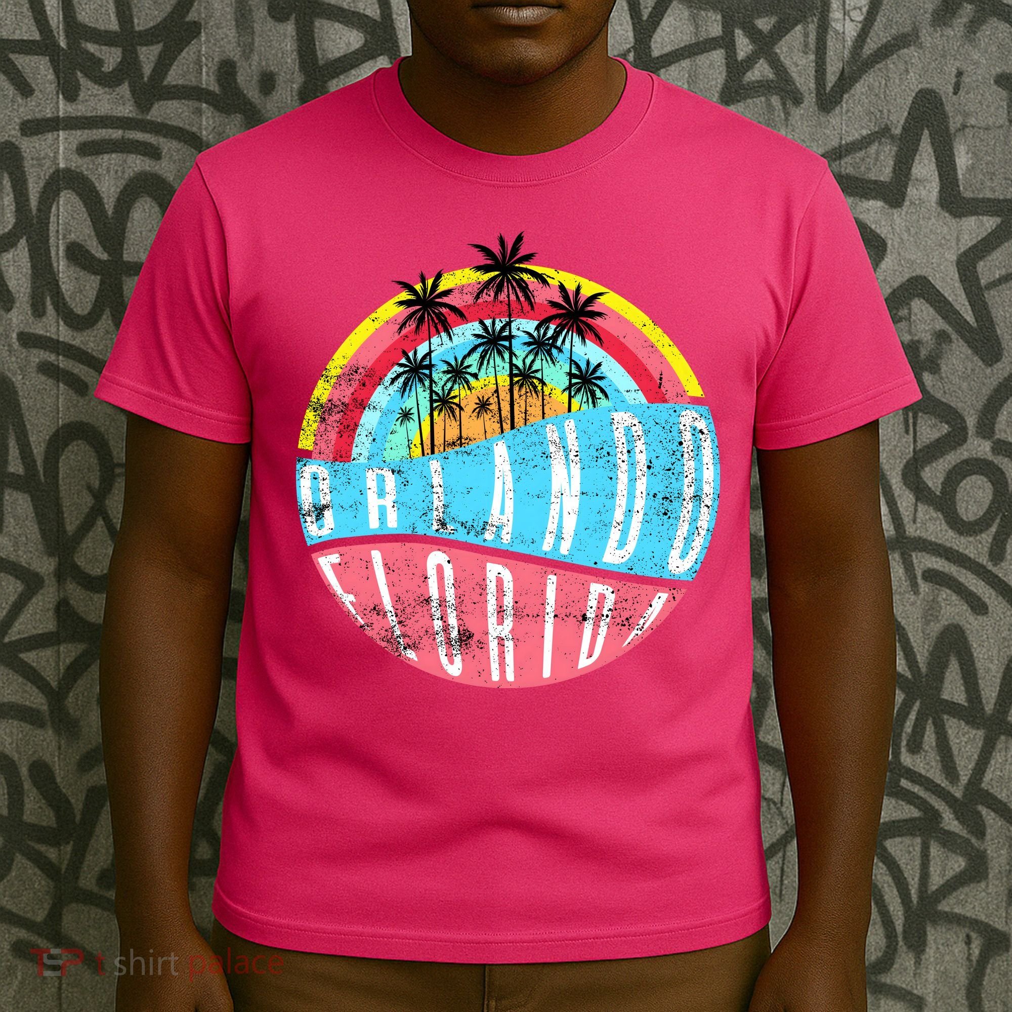 Retro Orlando Florida Icon T-Shirt