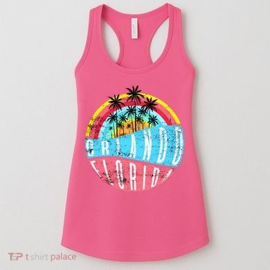 Retro Orlando Florida Icon Women's Tank Top