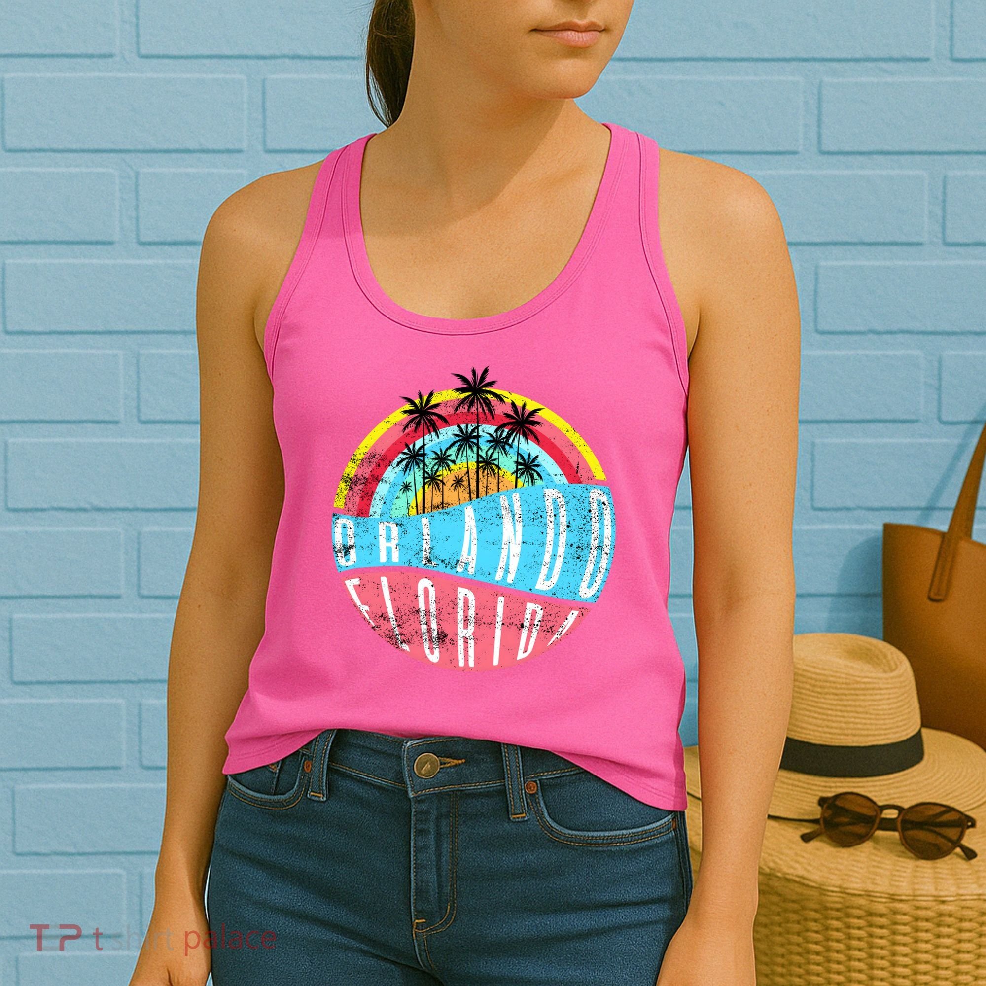 Retro Orlando Florida Icon Women's Tank Top