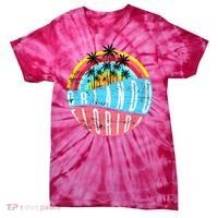 Retro Orlando Florida Icon Tie-Dye T-Shirt thumb 0