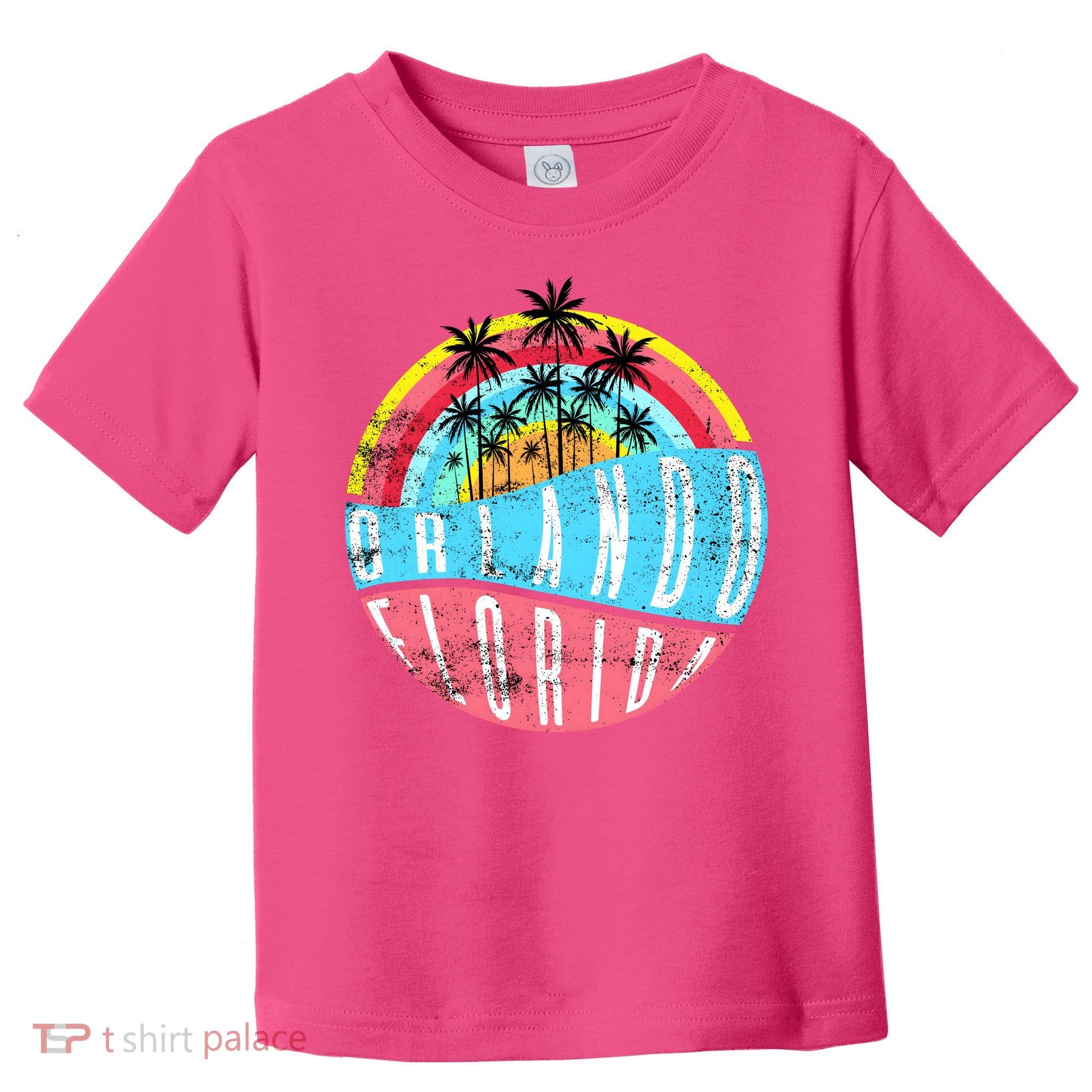 Retro Orlando Florida Icon Toddler T-Shirt