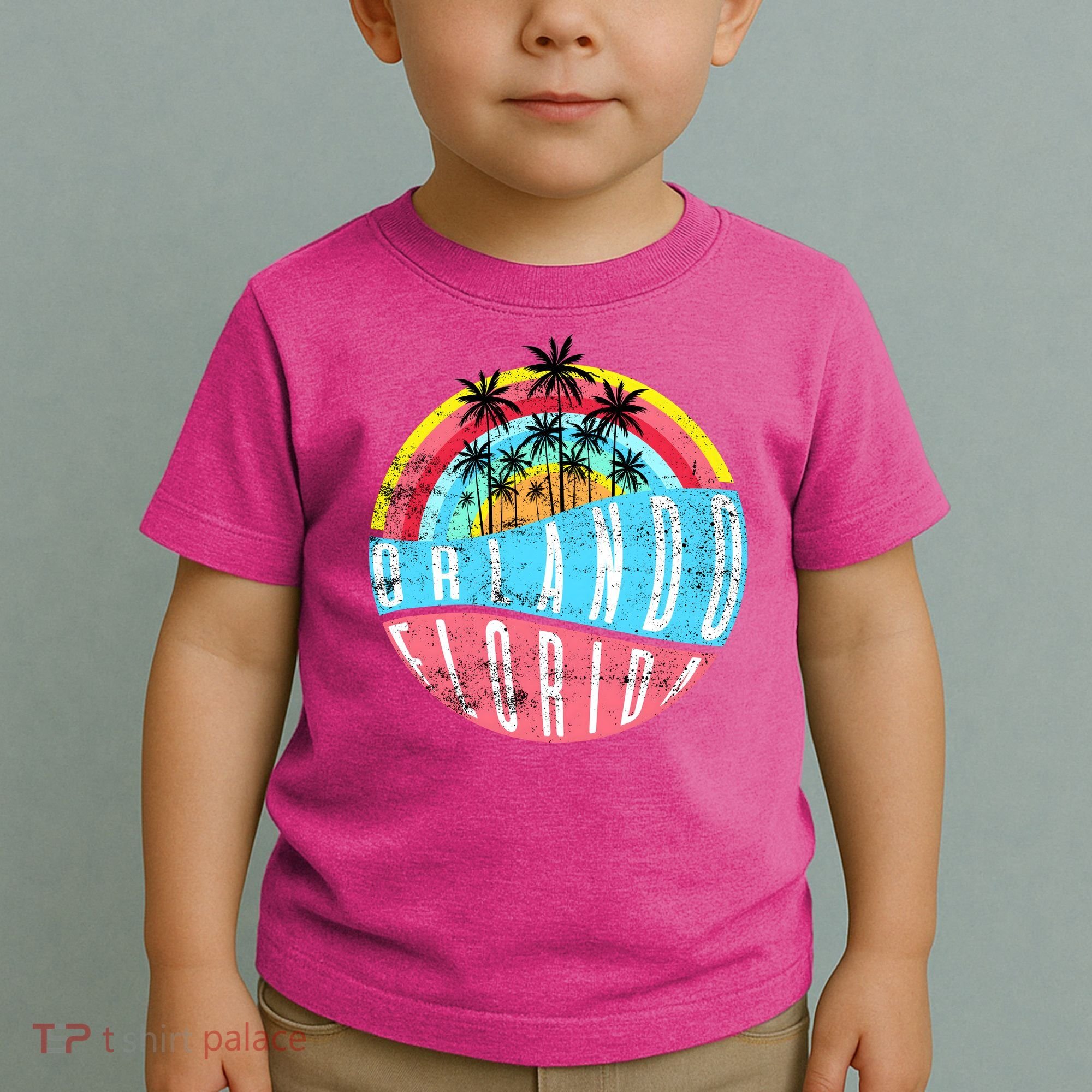 Retro Orlando Florida Icon Toddler T-Shirt