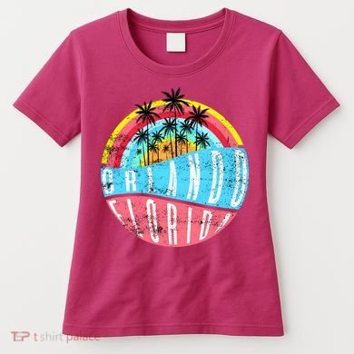 Retro Orlando Florida Icon Women's T-Shirt