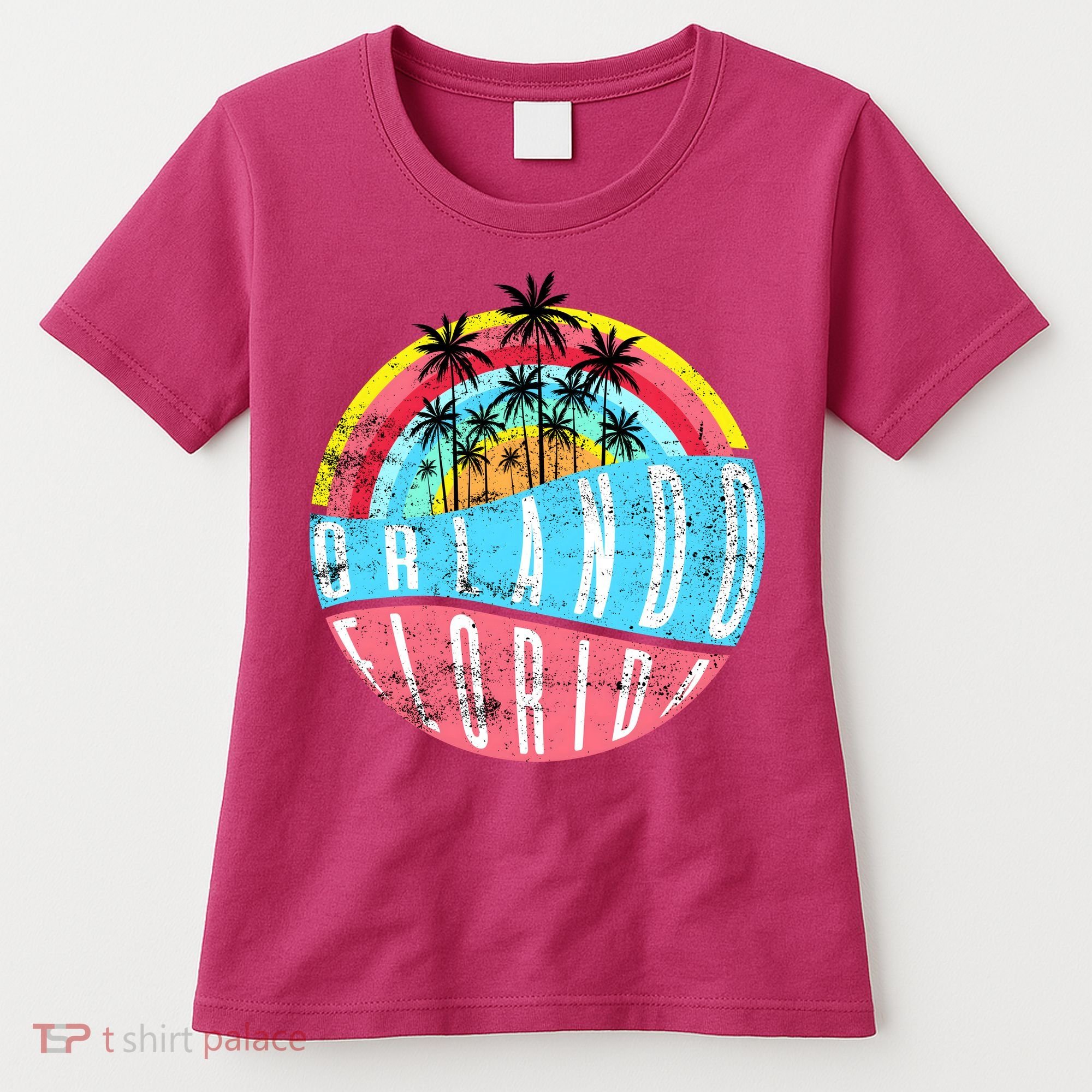 Retro Orlando Florida Icon Women's T-Shirt