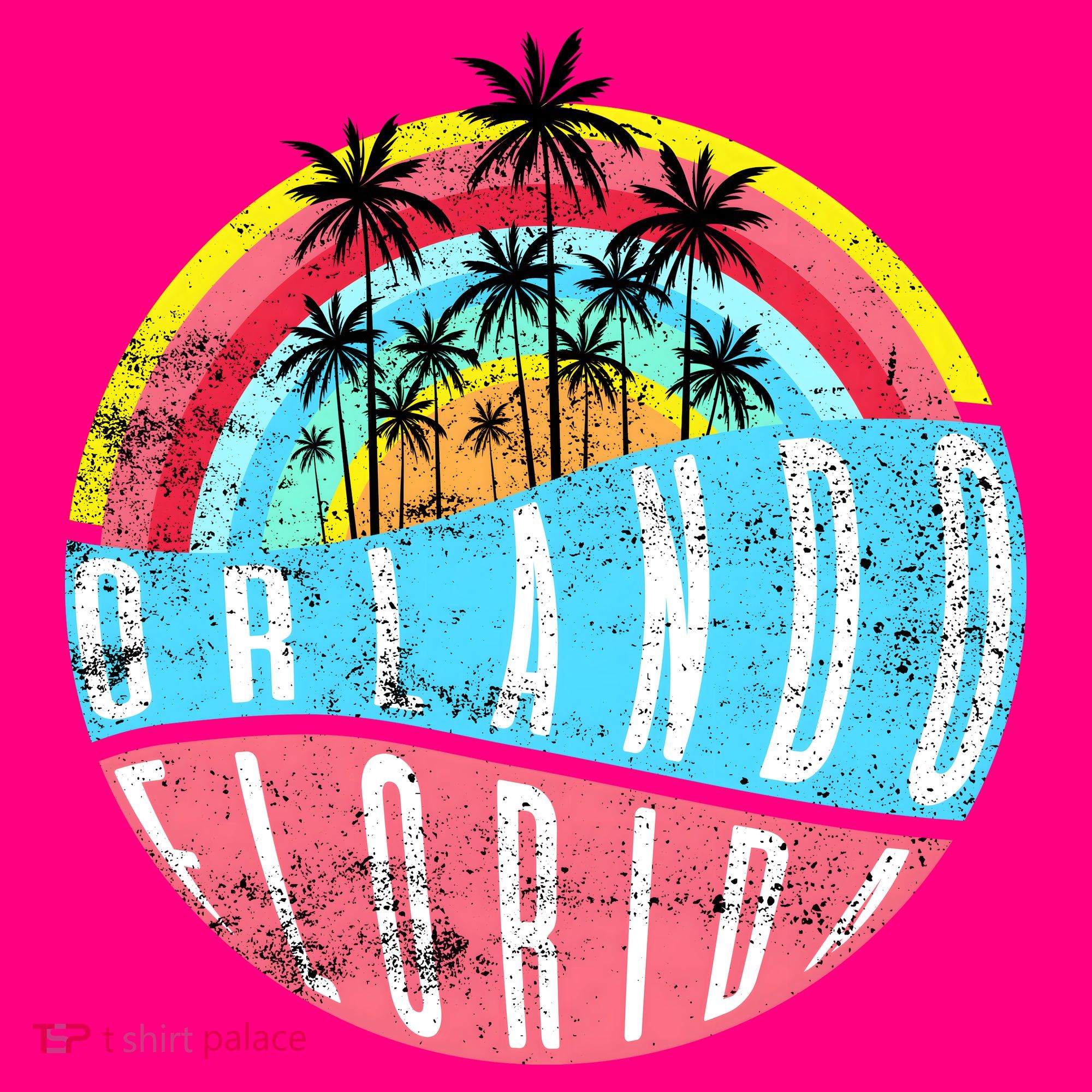 Retro Orlando Florida Icon Women's T-Shirt