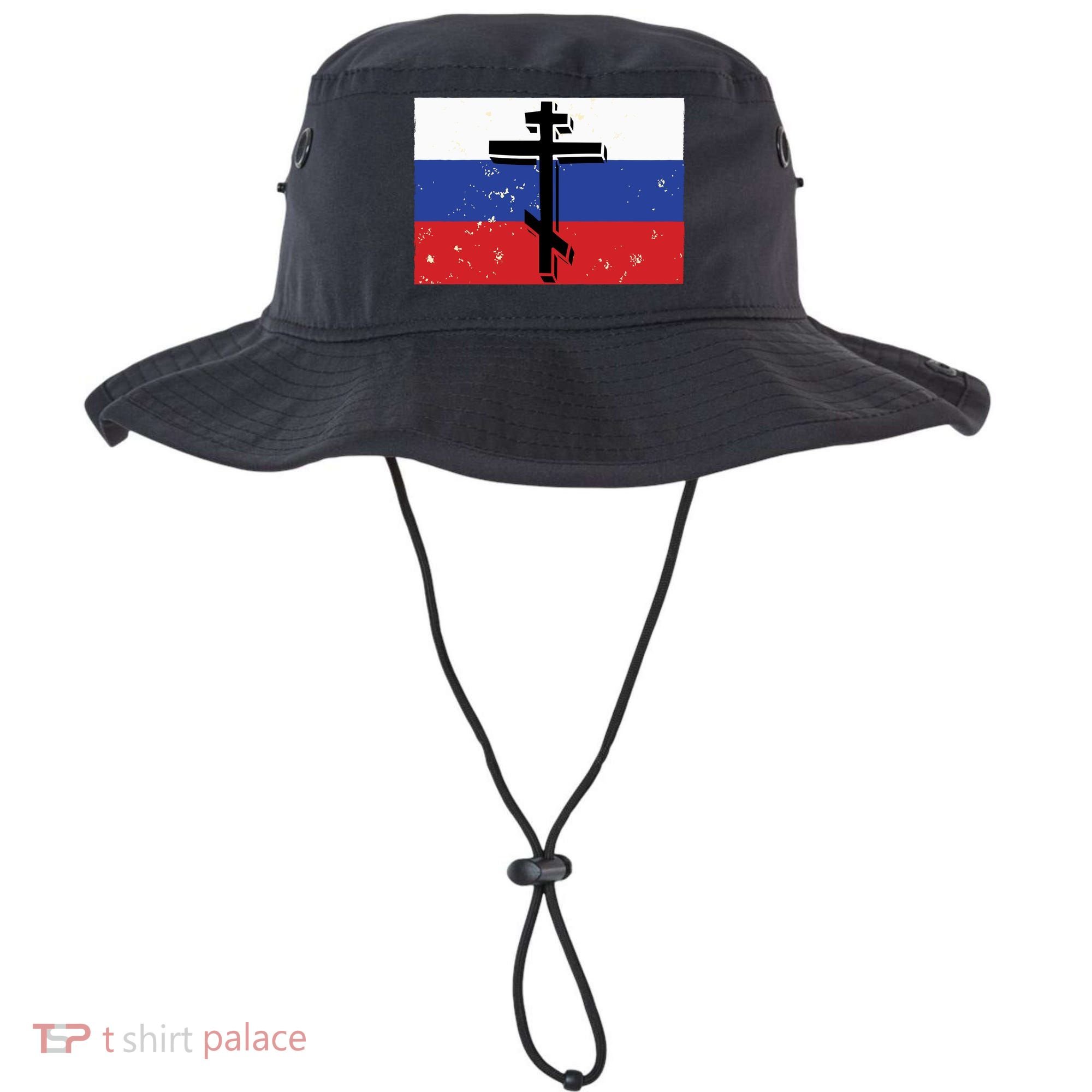 Russian Orthodox Flag Cross Gift Bucket Hat