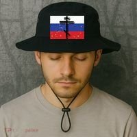 Russian Orthodox Flag Cross Gift Bucket Hat thumb 2