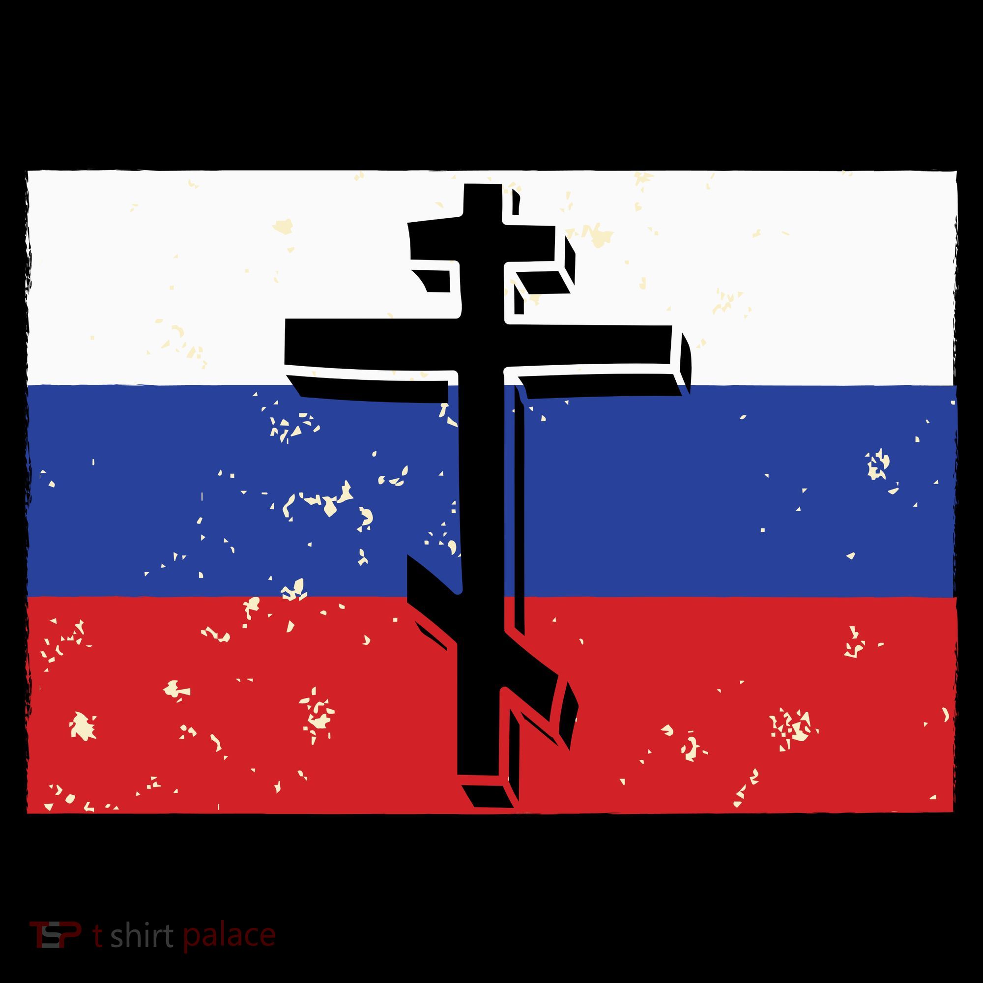 Russian Orthodox Flag Cross Gift Women's Tank Top