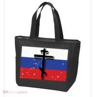 Russian Orthodox Flag Cross Gift Tote Bag thumb 3