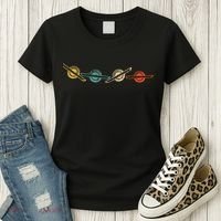 Retro Onewheel Float Electric Skateboard One Wheel Women's T-Shirt thumb 3