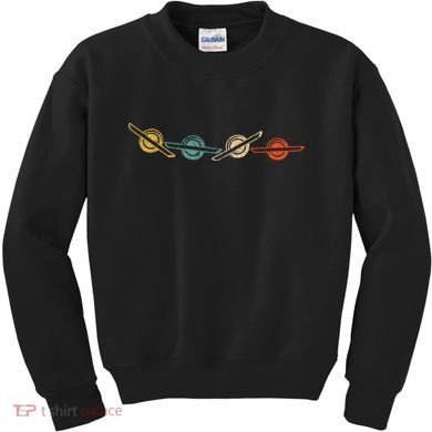 Retro Onewheel Float Electric Skateboard One Wheel Kids Sweatshirt