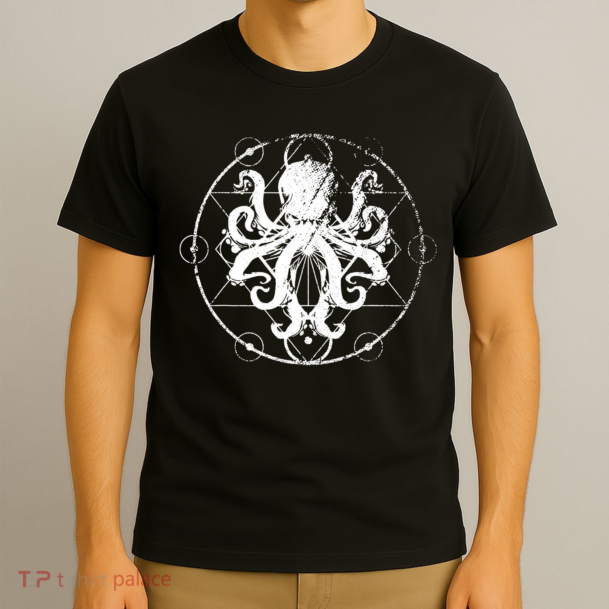 Retro Octopus Gift T-Shirt