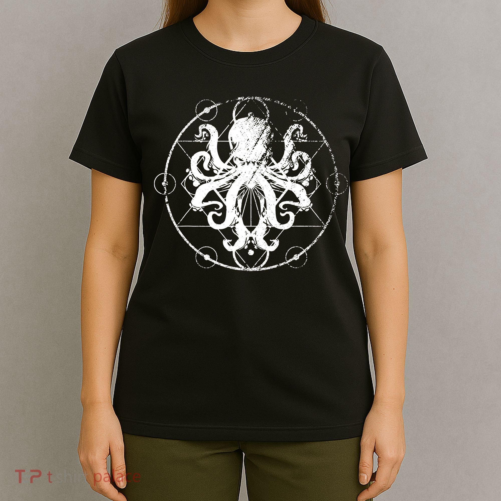 Retro Octopus Gift T-Shirt
