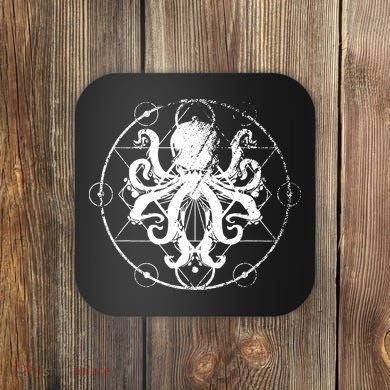 Retro Octopus Gift Coaster