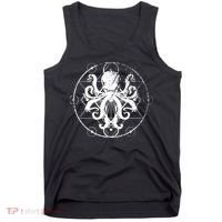 Retro Octopus Gift Tank Top thumb 0