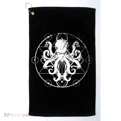 Retro Octopus Gift Golf Towel