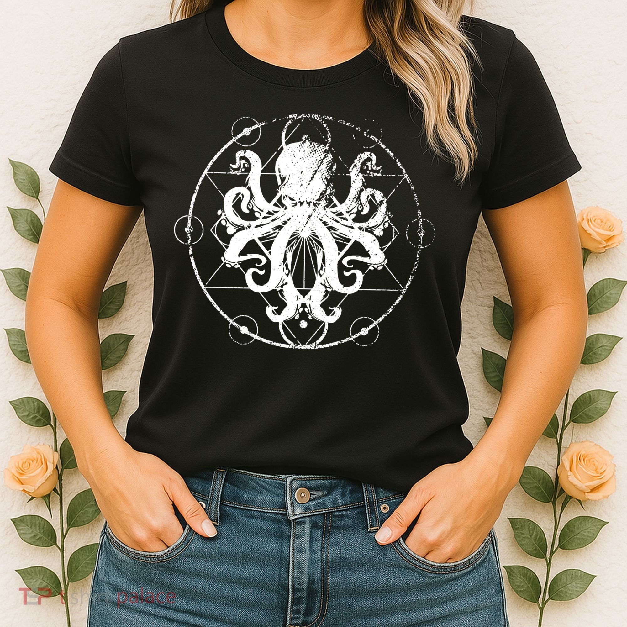 Retro Octopus Gift Women's T-Shirt