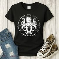 Retro Octopus Gift Women's T-Shirt thumb 3