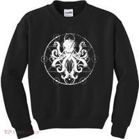 Retro Octopus Gift Kids Sweatshirt thumb 0